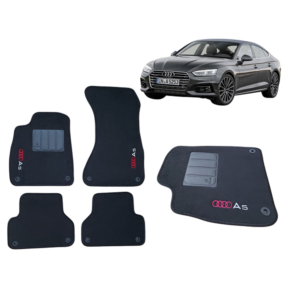 Tapete Carpete 5Mm Audi A5 2017 2018 2019 2020