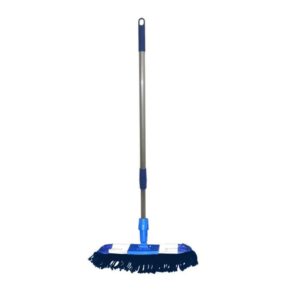 Conjunto Completo Mop Pó Algodão 60Cm Cabo Telescópico Nobre