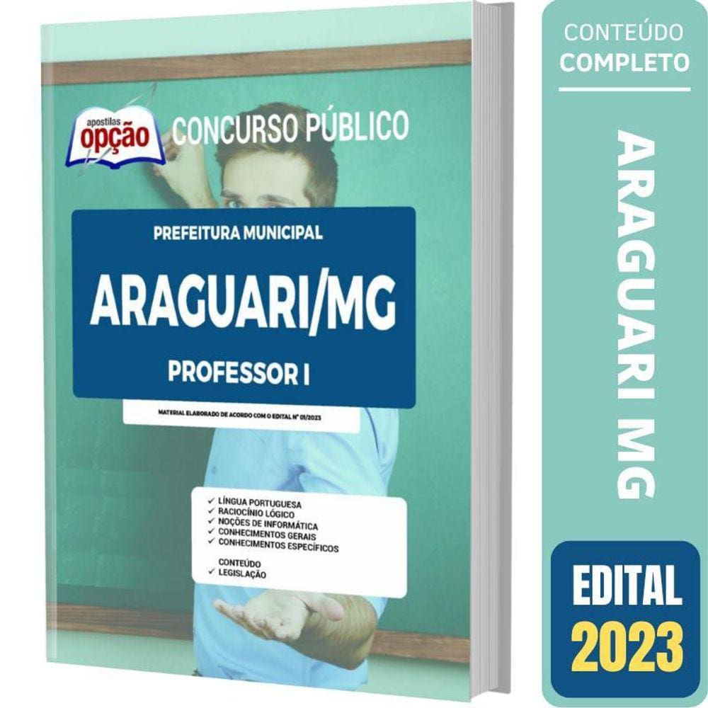 Apostila Concurso Araguari Mg - Professor 1