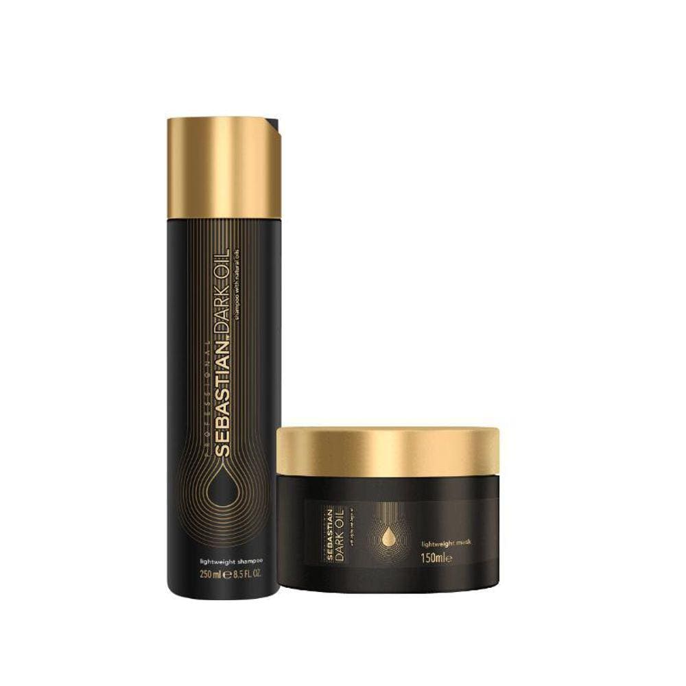 Kit Sebastian Dark Oil  Shampoo E Máscara