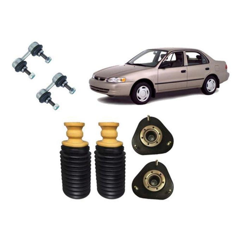 Kit Da Suspensão Dianteira + Bieleta Corolla 1993 94 95 96