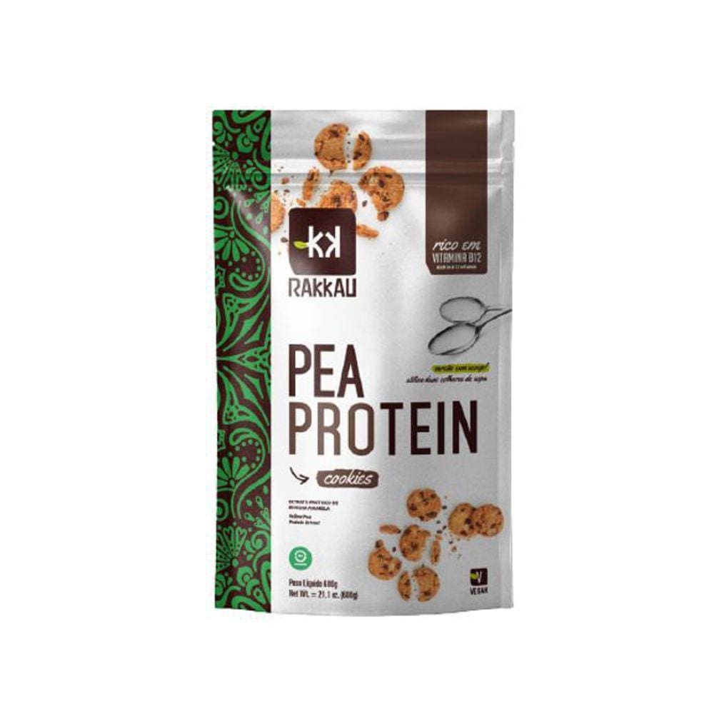 Pea Protein Cookies Vegana Rakkau 600G