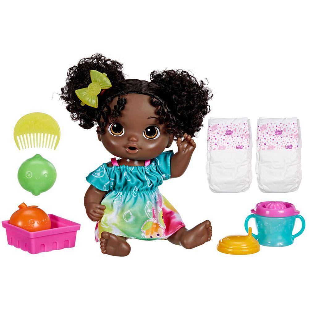 Boneca Baby Alive Banho Carinhoso Morena - Para brincar dentro e