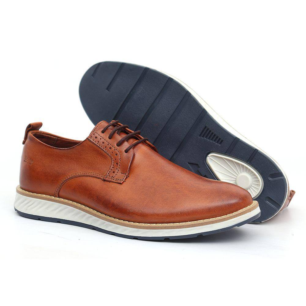 Sapato de Couro Casual Masculino Loafer Elite Premium