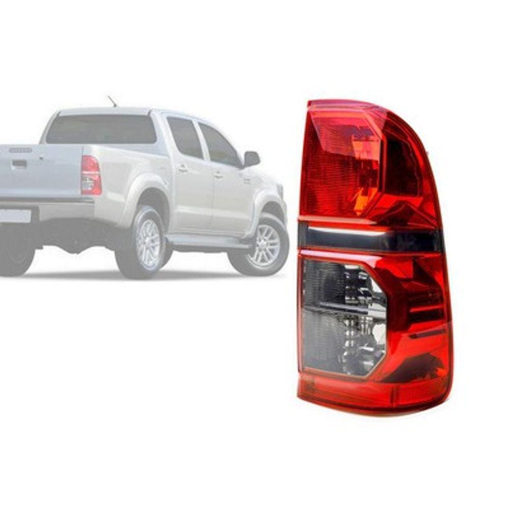 LANTERNA TRASEIRA HILUX 12 a 15 BICOLOR PASSAGEIRO