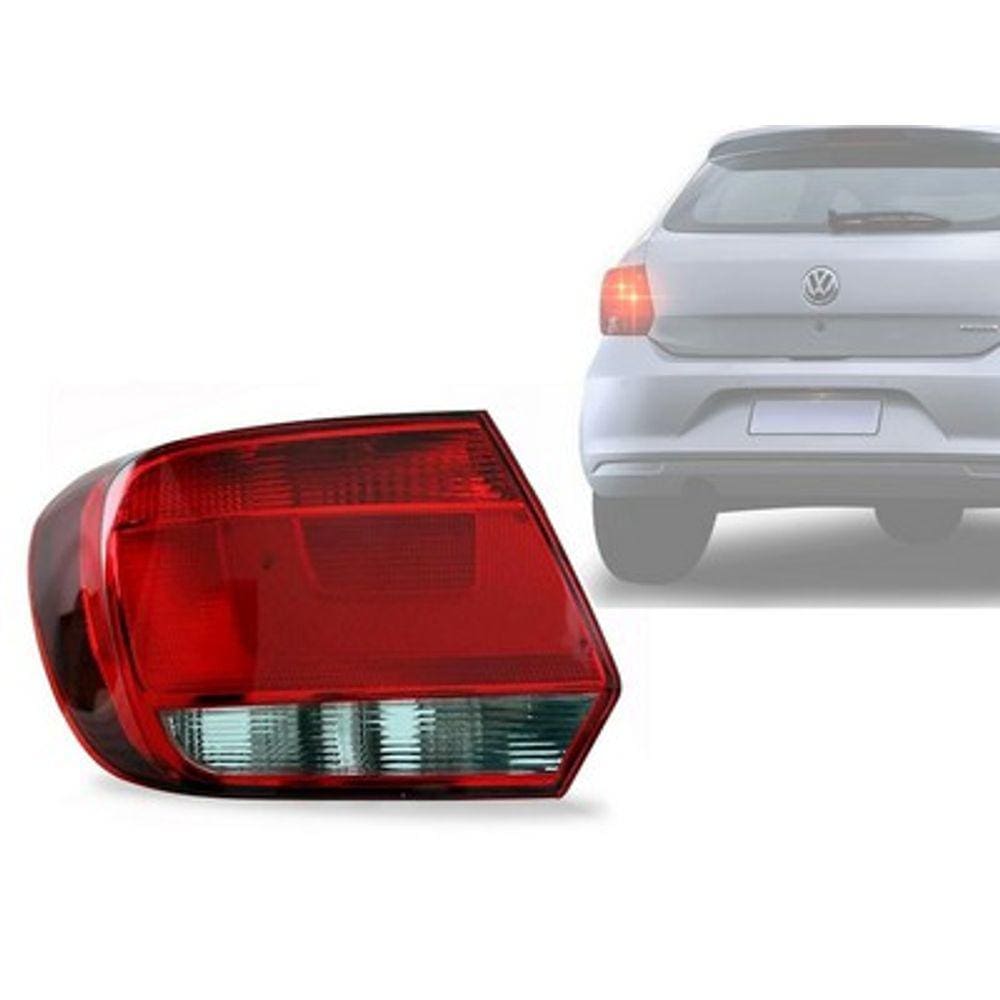 Lanterna Traseira Gol G6 13/.. Fume Hella Motorista