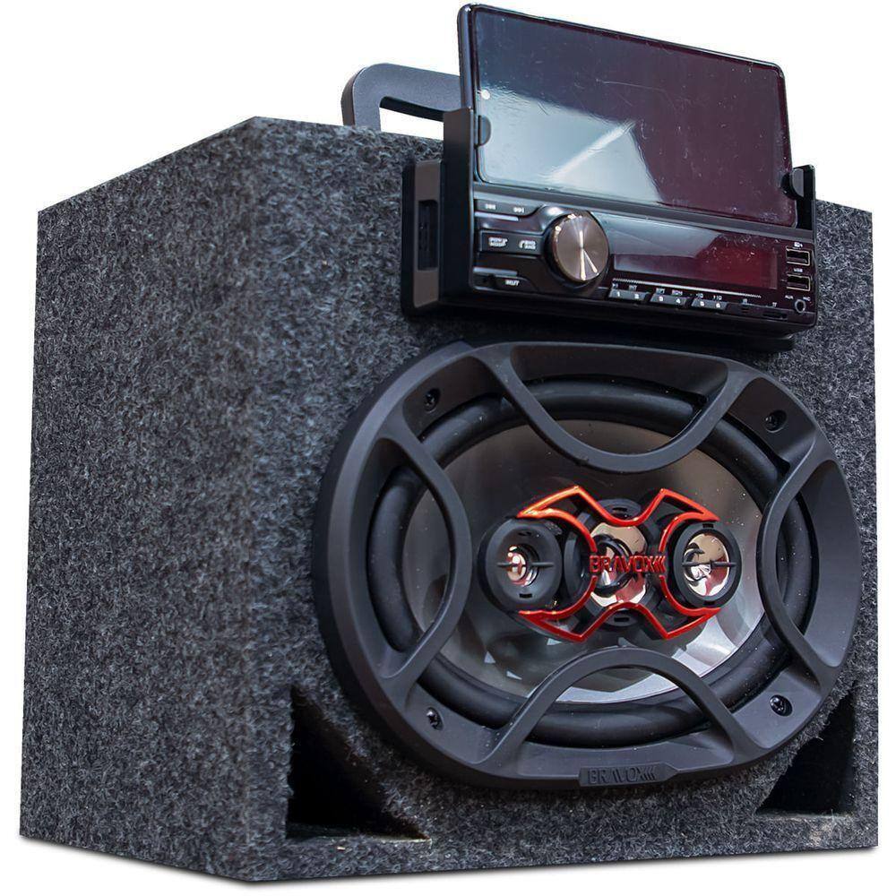 Caixa Ativa Taramps Bluetooth Bravox 12' + 6x9' + Tweeter - oestesom