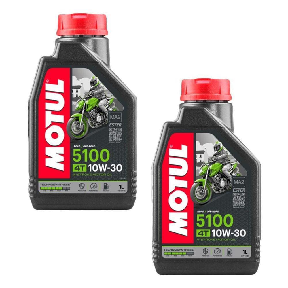 Oleo Motul 5100 10W30 Fan Titan Injeção Cb 500 Hornet - 2L