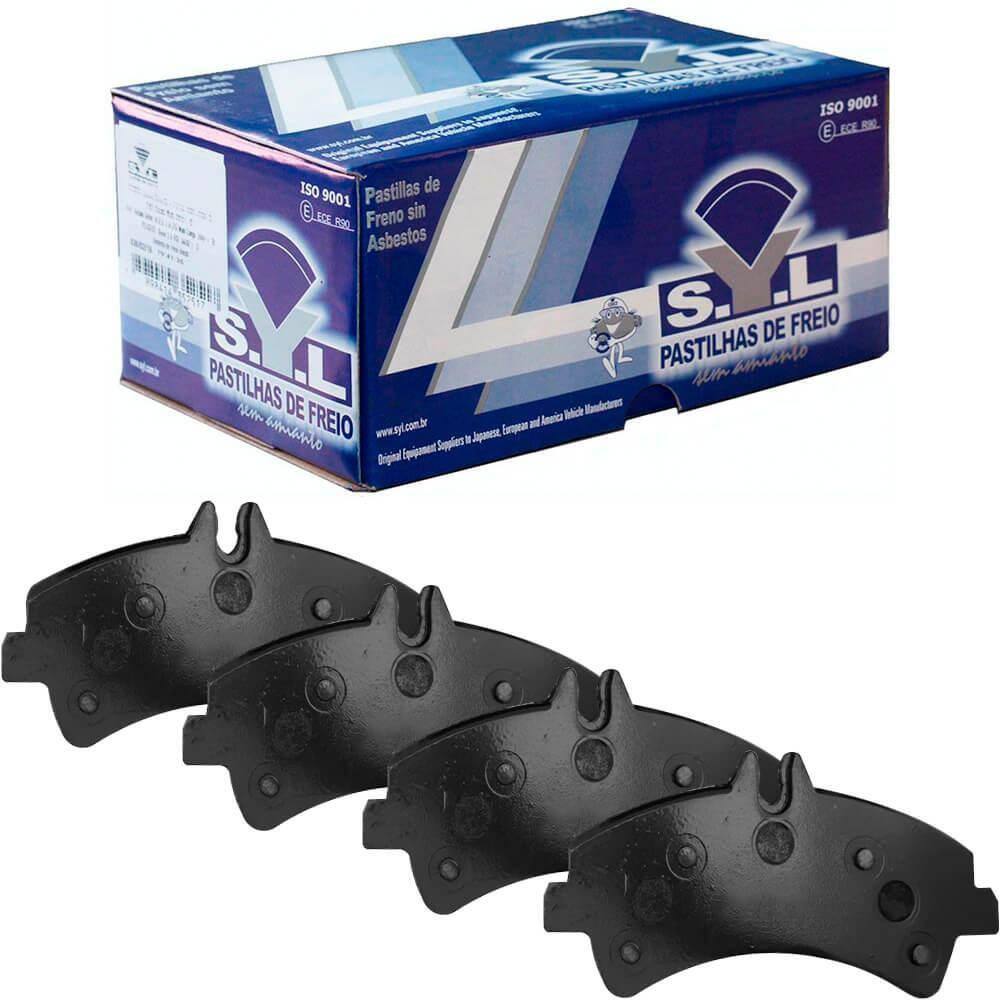 Kit Pastilha Freio Mercedes Benz 515 Traseira Bosch Syl 3303