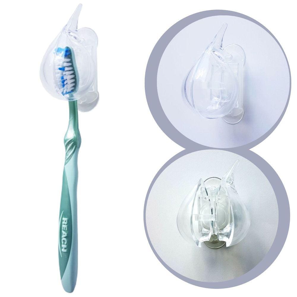 Kit 4 Suporte Organizador Dispenser Porta Escova de Dente