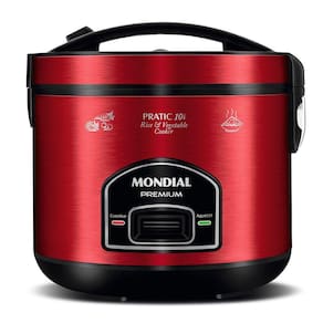 Panela Elétrica Mondial Pratic 10i Pe-46-10x 220v-vermelho/inox