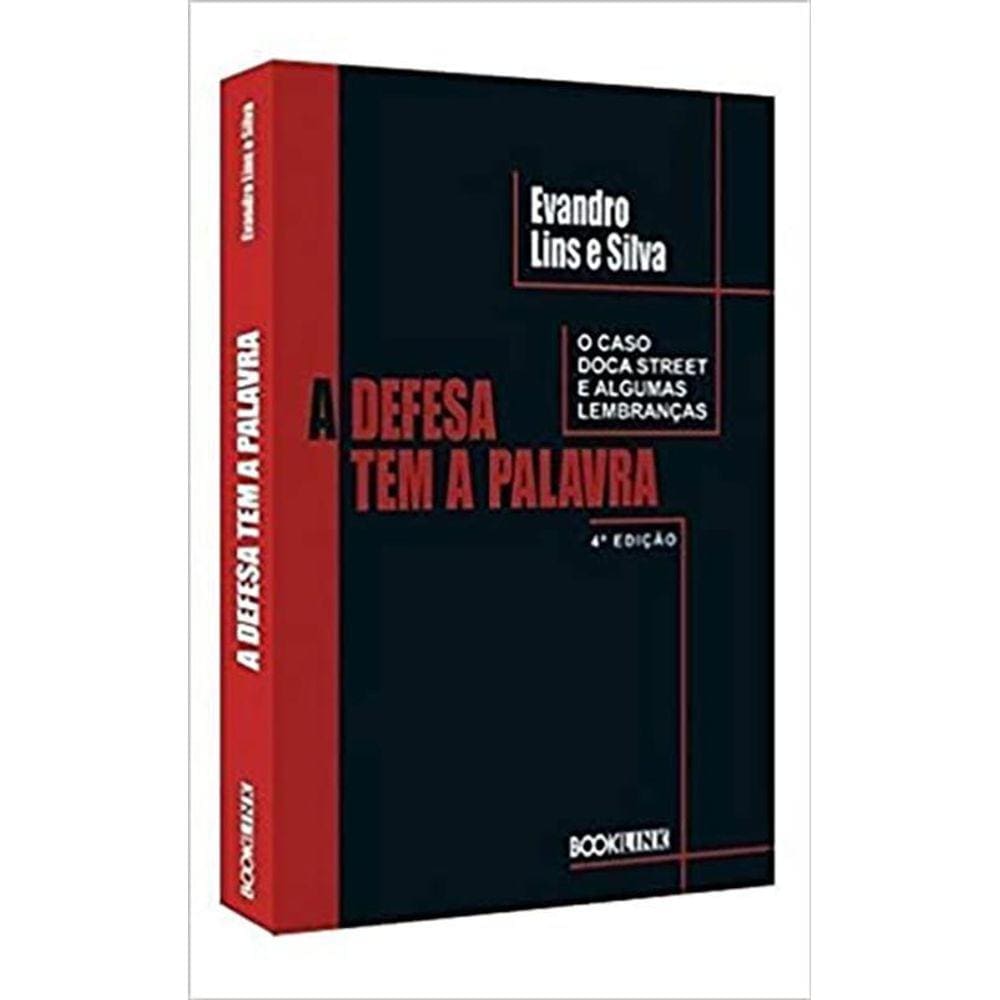 Livro A Defesa Tem A Palavra