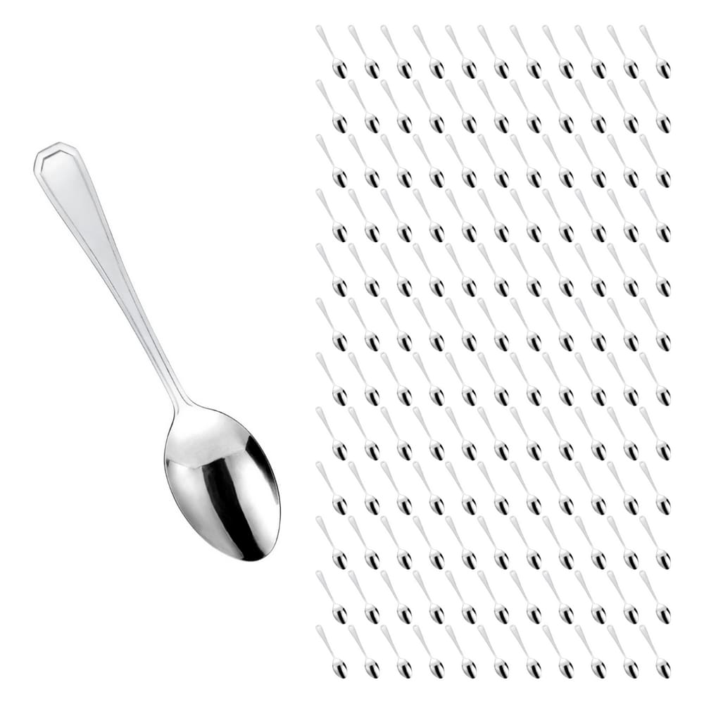 Kit Restaurante 120 Pçs Colher Reforçada Inox Casa / Bar