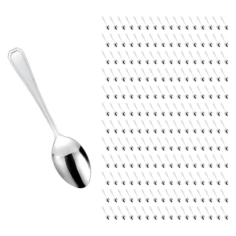 Kit Restaurante 180 Pçs Colher Reforçada Inox Casa / Bar