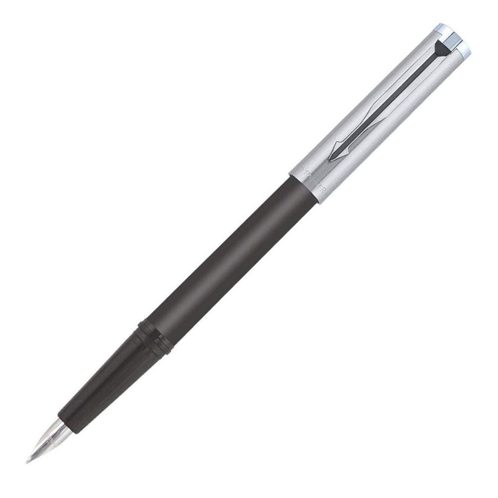 Caneta Tinteiro Parker Beta Premium Prateado F