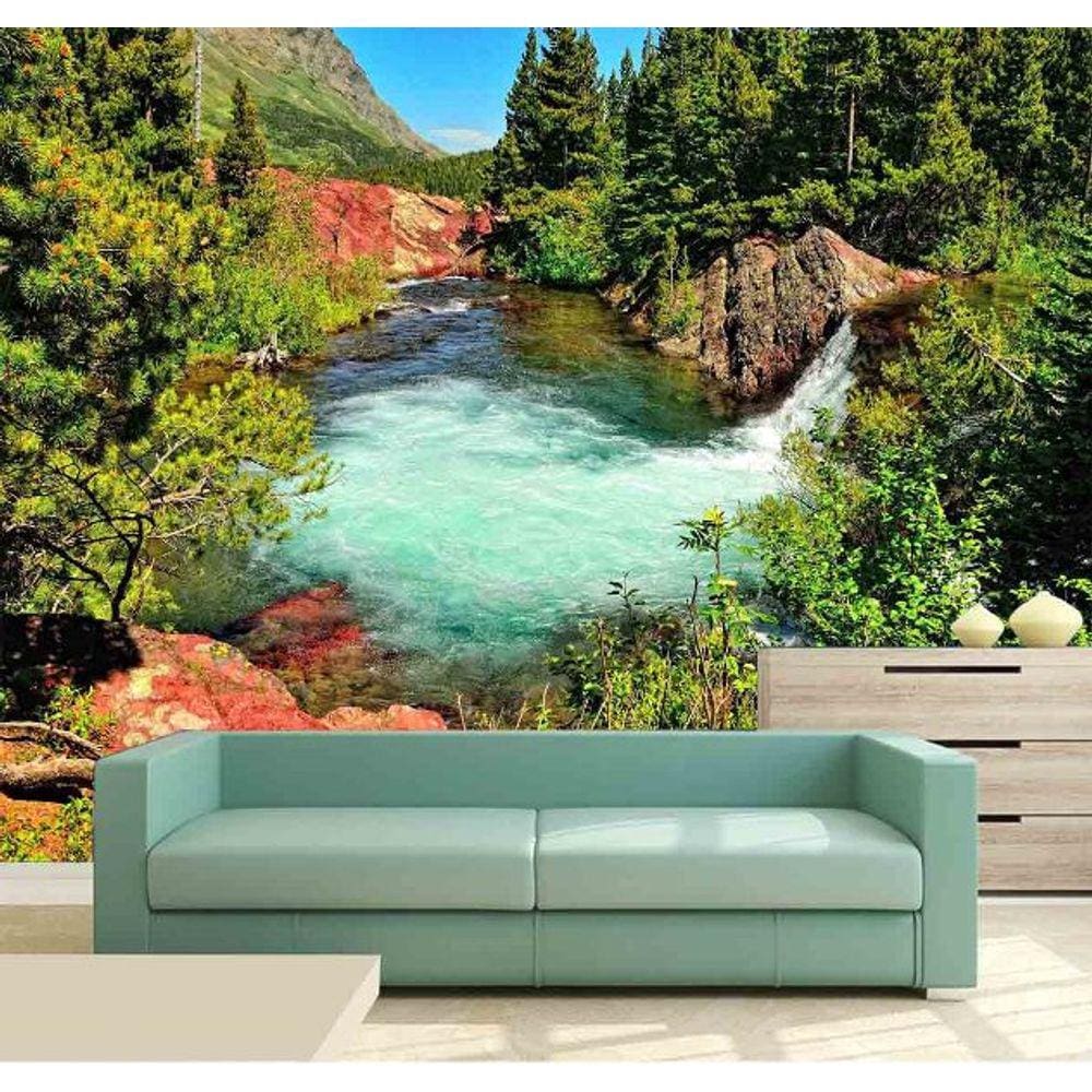 Papel de Parede Cachoeira 2M² na 071
