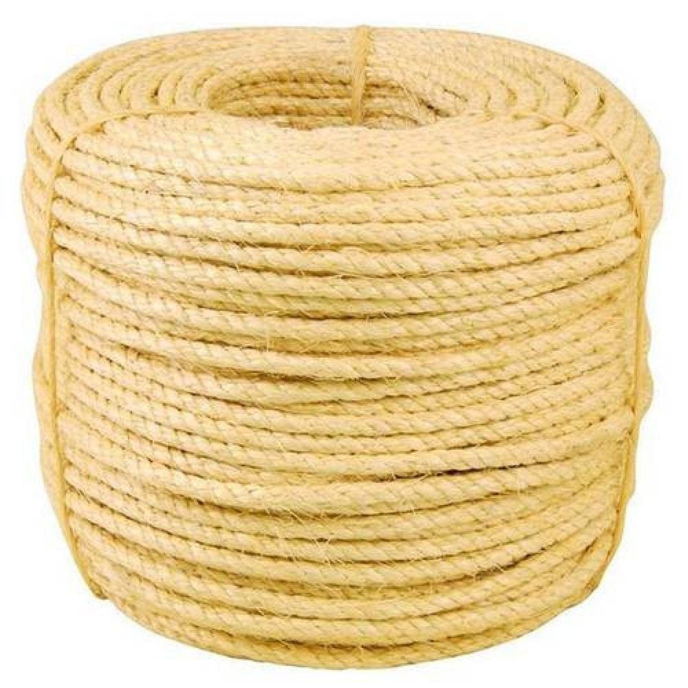 Corda Sisal Natural 12mm 50 Metros