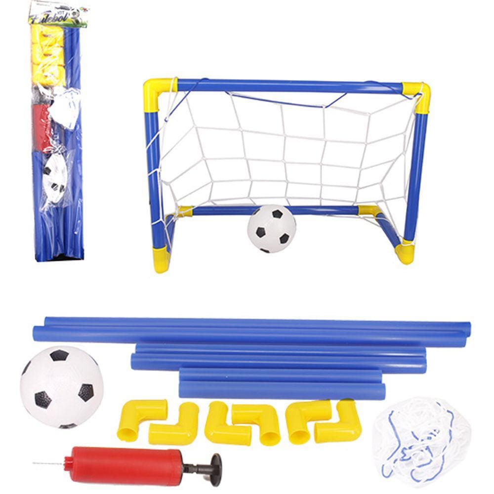 Brinquedo Kit Jogo De Futebol Com Cones E Bola Infantil