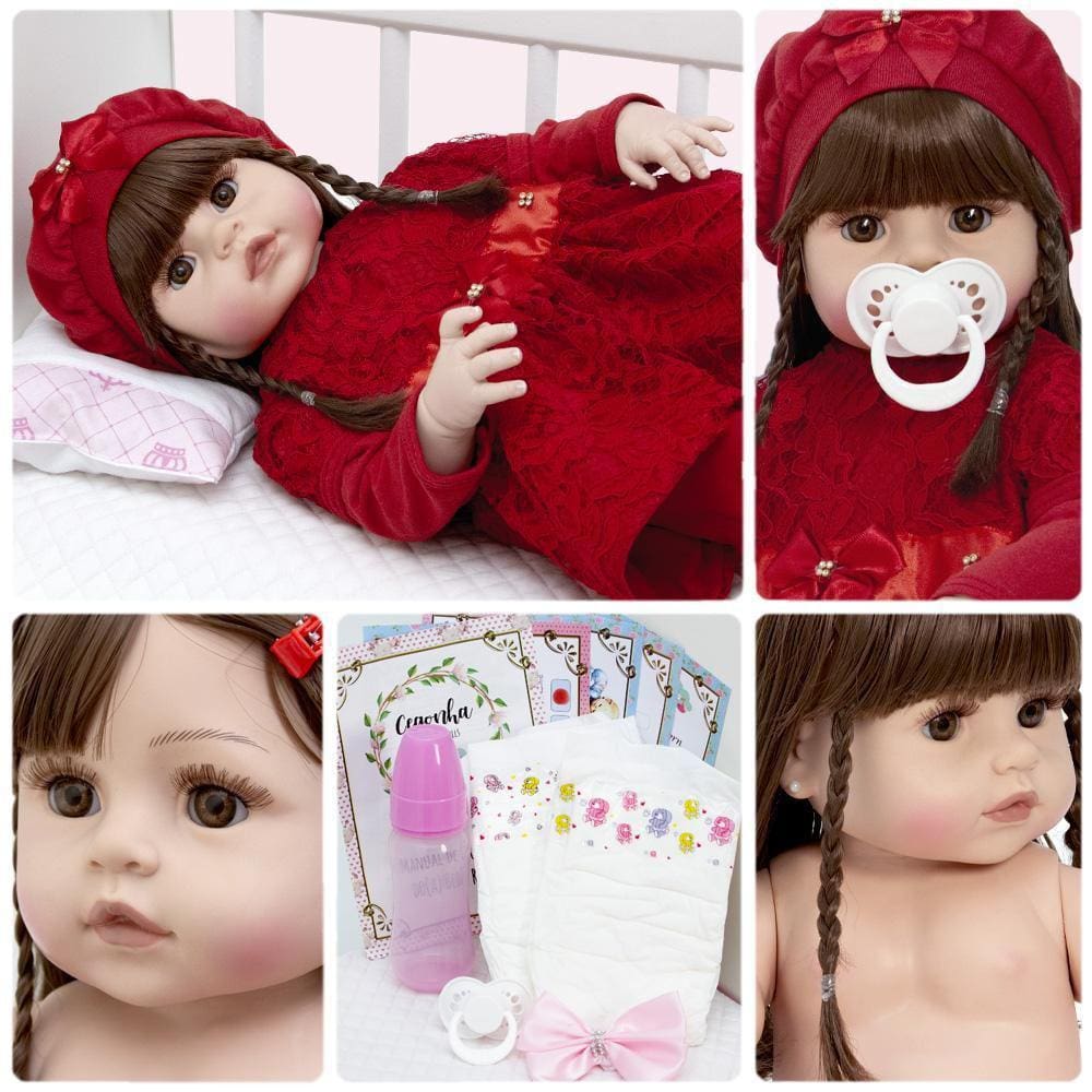 Boneca - Bebe Reborn Que Chora - Chic Outlet - Economize com estilo!