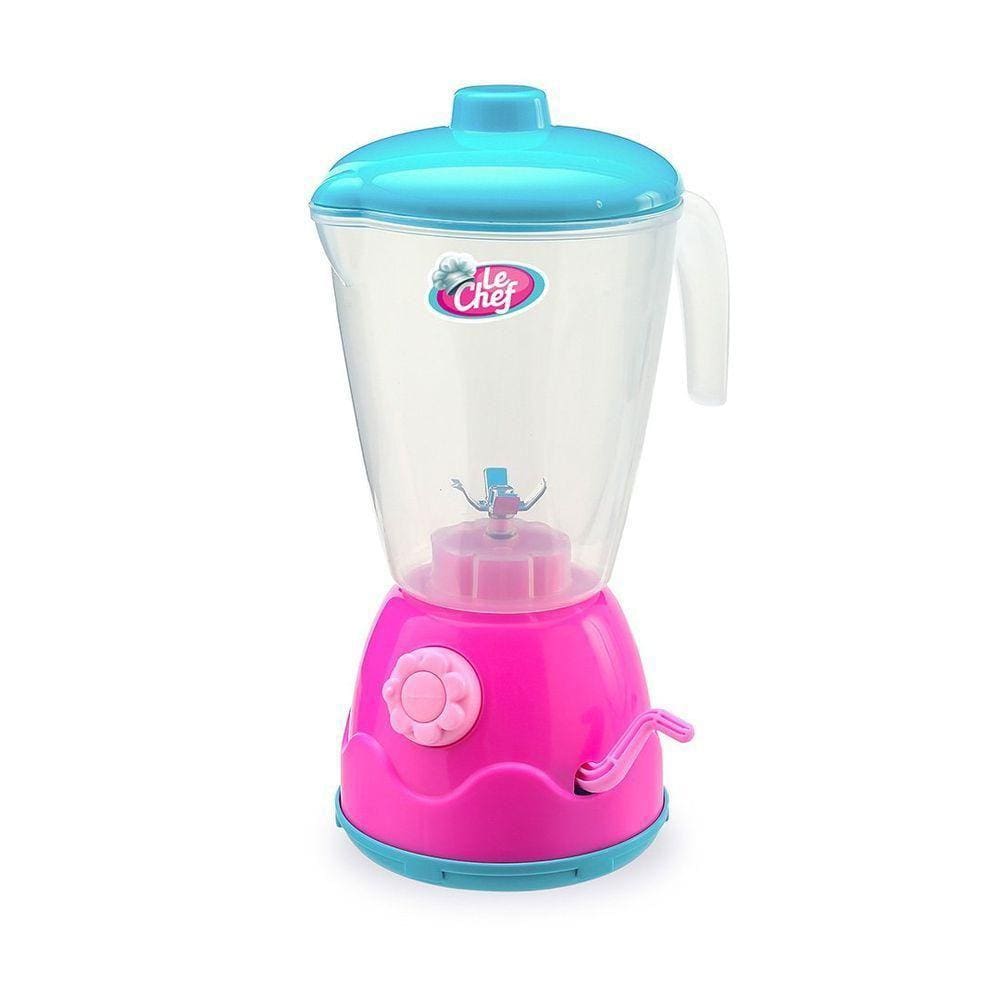 Brinquedo Mini Liquidificador Manivela Giratória Coleção Le Chef