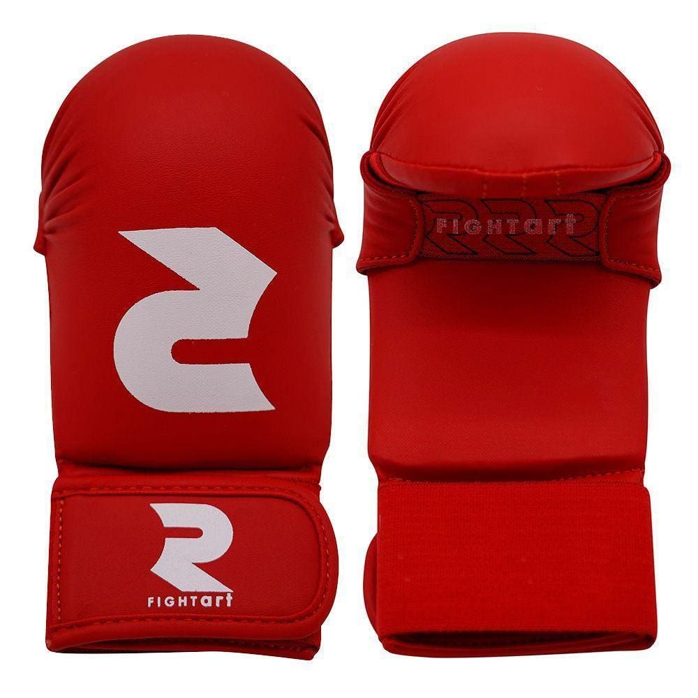 Luva De Karate Clássica Fightart Rouge Tamanho M