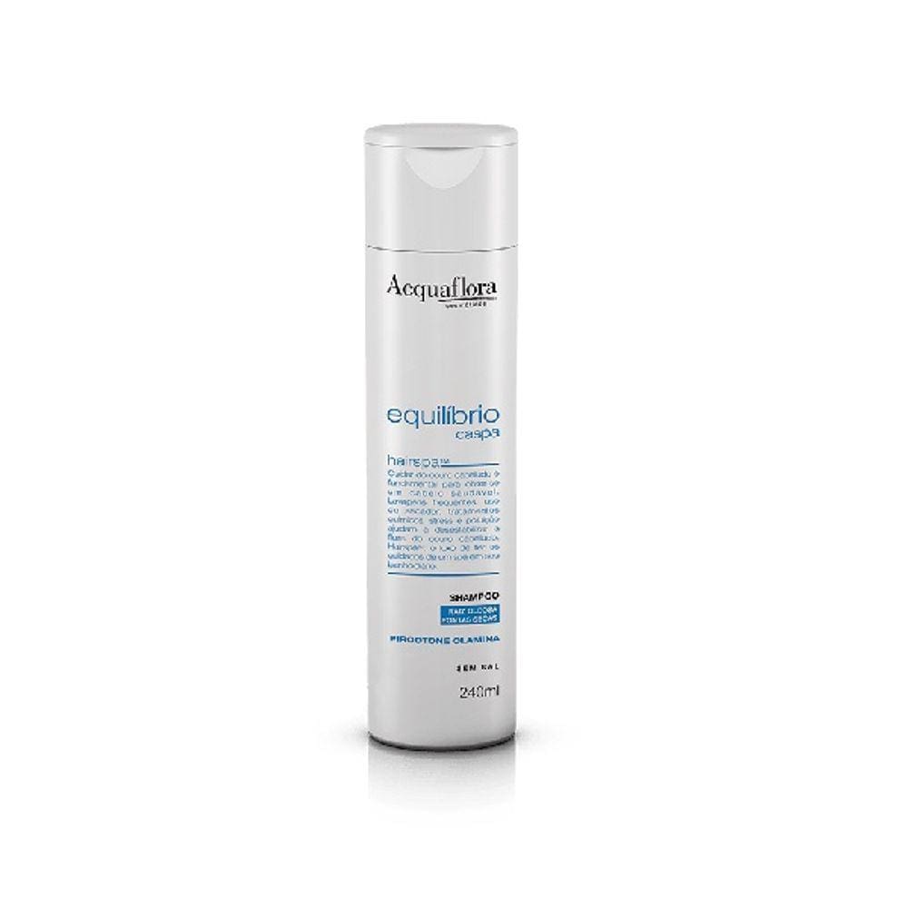 Shampoo da Acquaflora Equilíbrio Caspa Raiz Oleosa Pontas Secas 240ml