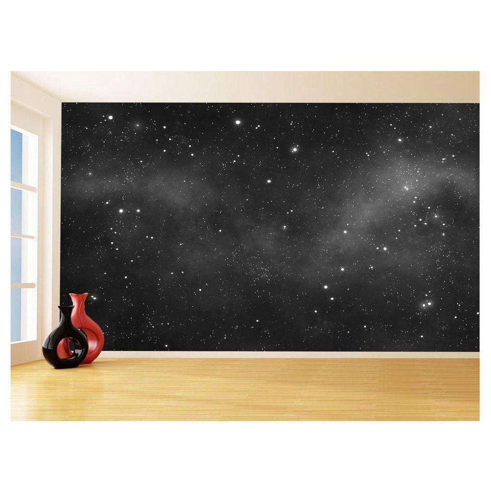 Papel De Parede 3D Espaço Estrelas Galáxia 3,5M Nsp117