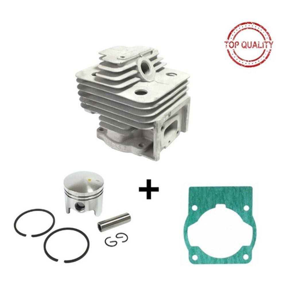Kit Cilindro Roçadeira 43cc 40mm + Jg De Junta + Pistão 40mm