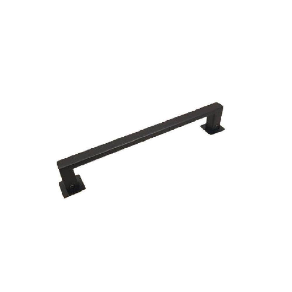 Porta Toalha De Parede Jacaraipe 60Cm Preto Inox