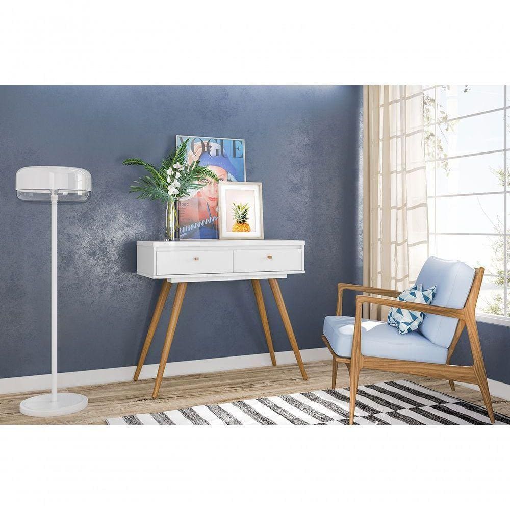Aparador Retro York Branco Ac - Cor: Branco