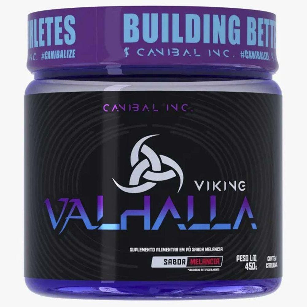 Pré Treino Viking Valhalla Canibal Inc 450g Sabor Melancia