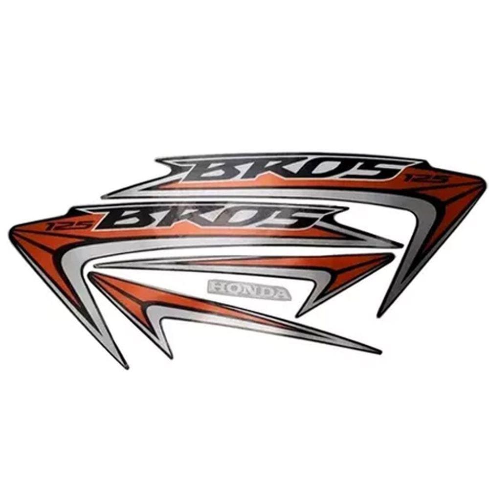 Jogo de Adesivos Honda NXR Bros 125 2015 Preto