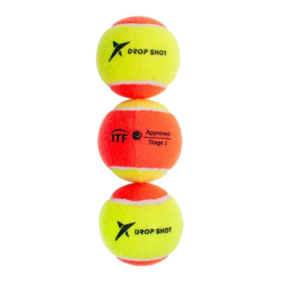 Bola de Beach Tennis Drop Shot - Pack com 03 unidades