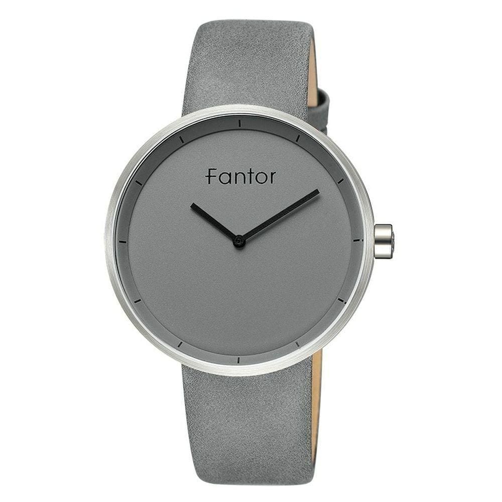 Relógio Masculino Fantor Wf1011g à Prova D`água Cinza
