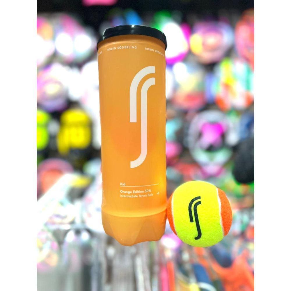 Bola de Beach Tennis RS Robin Soderling - Tubo com 3 Bolas