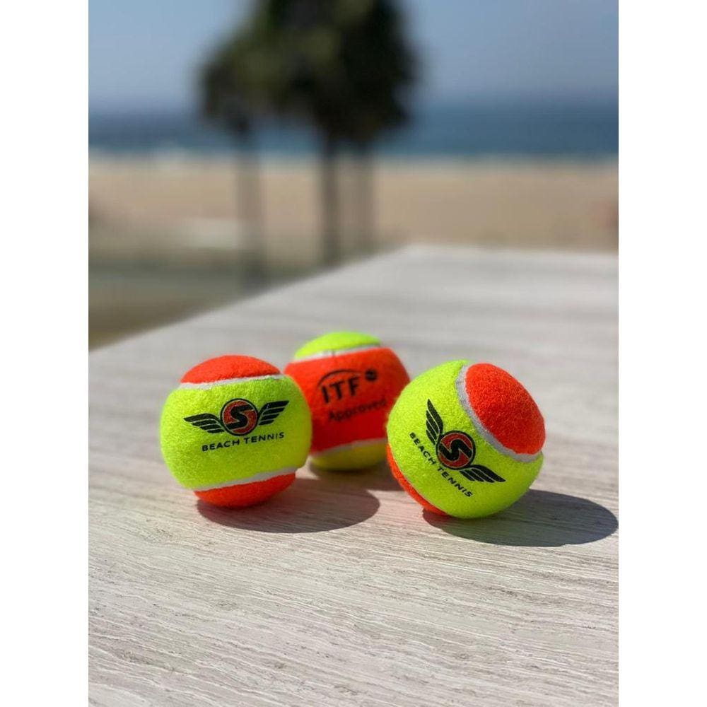 Bola de Beach Tennis Sexy Brand - Pack c/ 3 Bolas