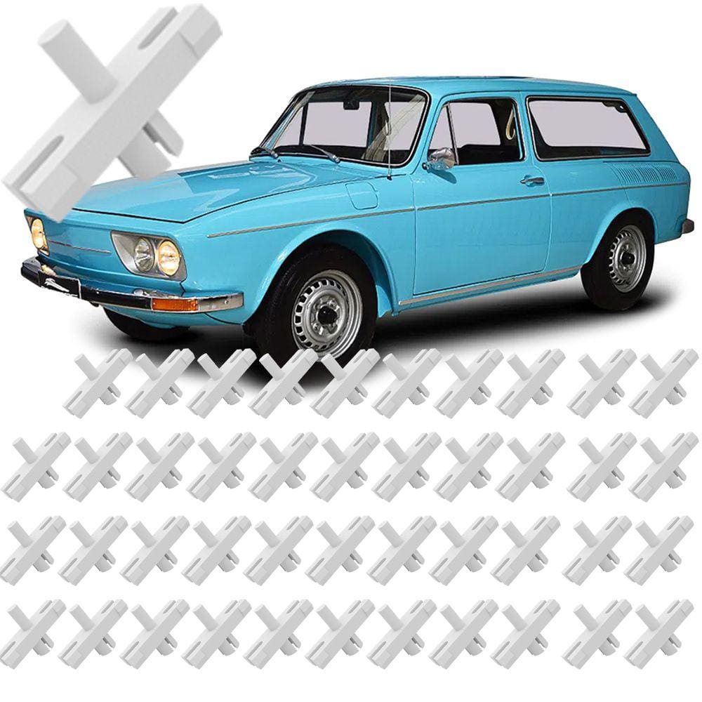 40 Grampos Presilhas Friso Lateral Porta Passat e Variant 69 a 73 74 75 76 77 78 79 80 81 82 83 84