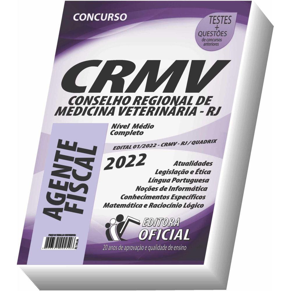 Apostila Crmv Rj - Agente Fiscal