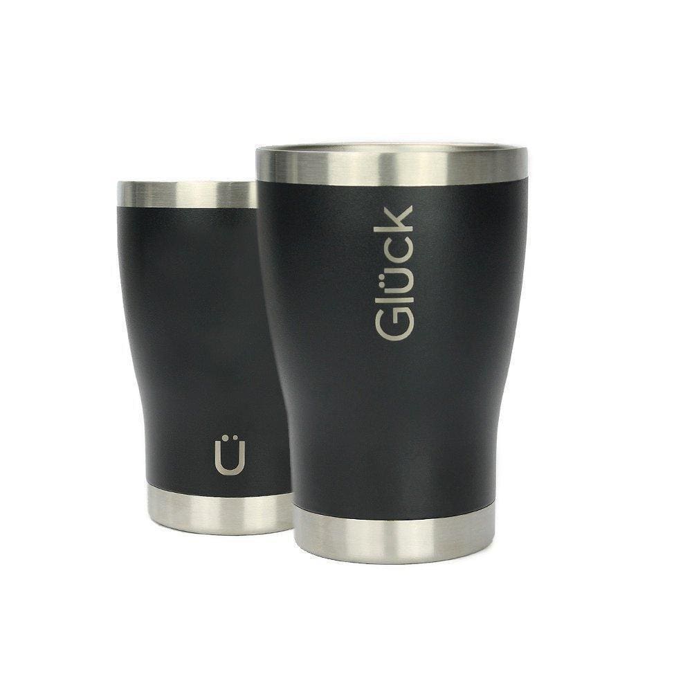 Copo Térmico Gluck Tulipinha Cerveja 354Ml Black