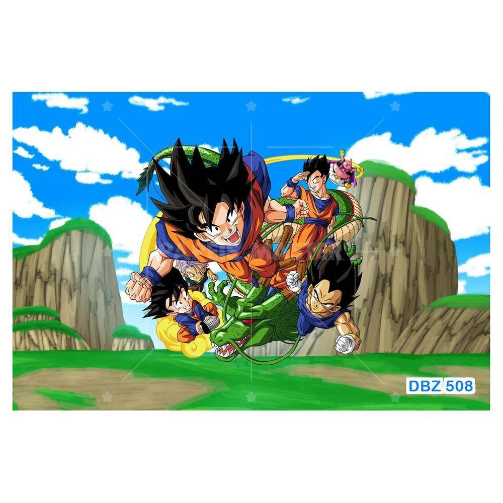 Adesivo de parede 3D Vegeta, Dragon Ball