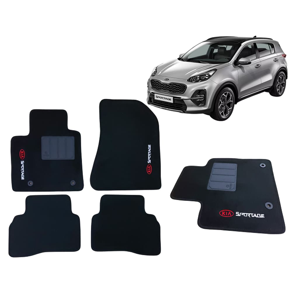 Tapete Carpete 6Mm Kia Sportage 2017 2018 2019 2020 2021 22