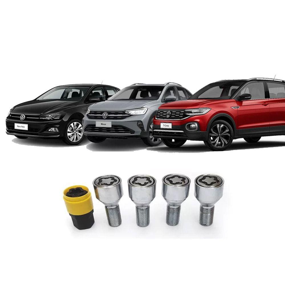 Trava Parafuso Antifurto De Rodas Amarok Taos Fox Jetta