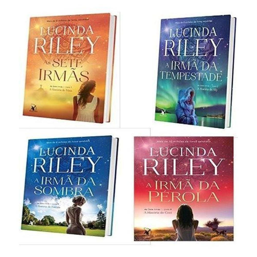 Kit 4 Livros As Sete Irmãs Lucinda Riley