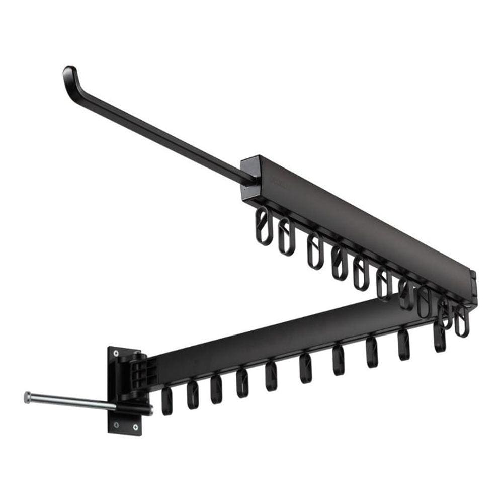 Suporte De Parede Para Pendurar Roupas Varal Varanda Dobravel 7901p Luuk Young