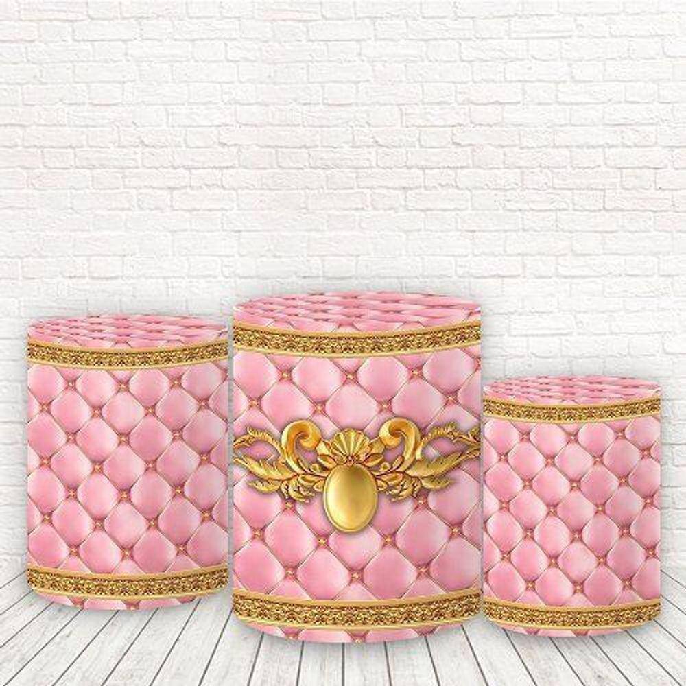 Trio De Capas Cilindros 3D Sublimado Realeza Fcc-172