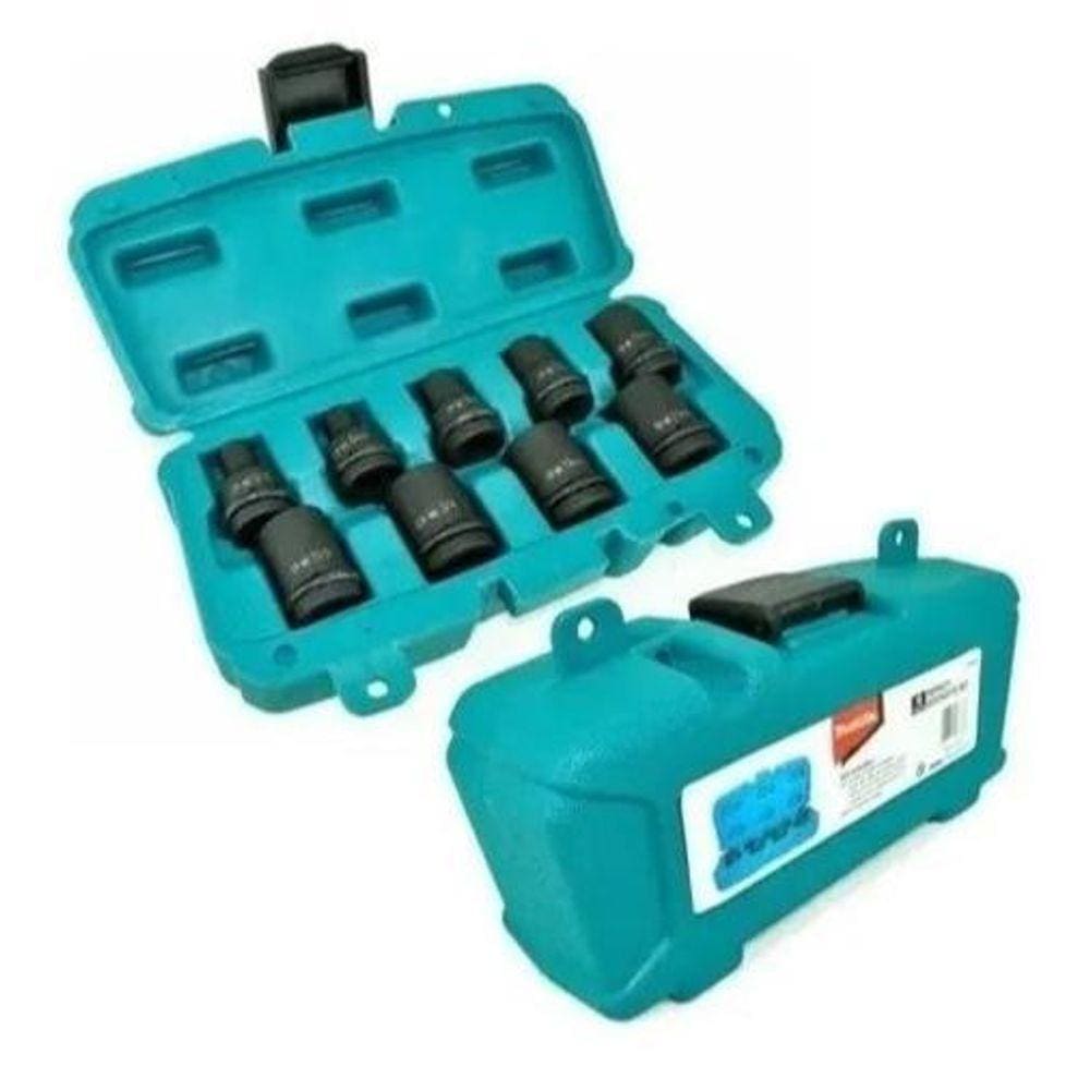 Jogo De Soquetes De Impacto Makita 1/2 9 Peças P-46953