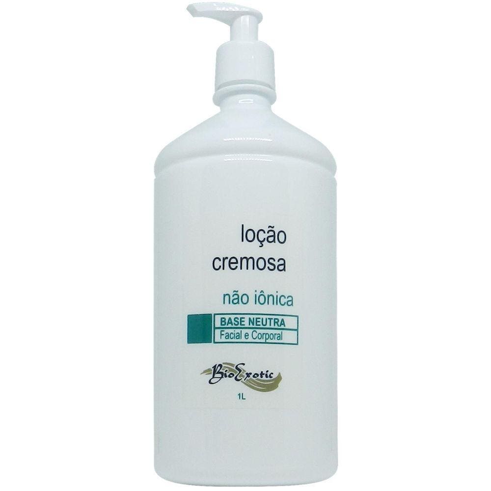 Loção Cremosa Base Hidrossolúvel E Não Iônica Bioexotic