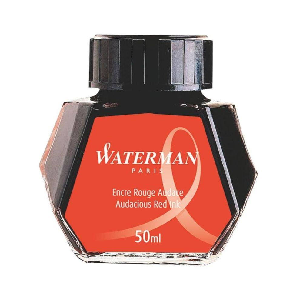Tinta Para Caneta Tinteiro Waterman Audacious Red 50Ml
