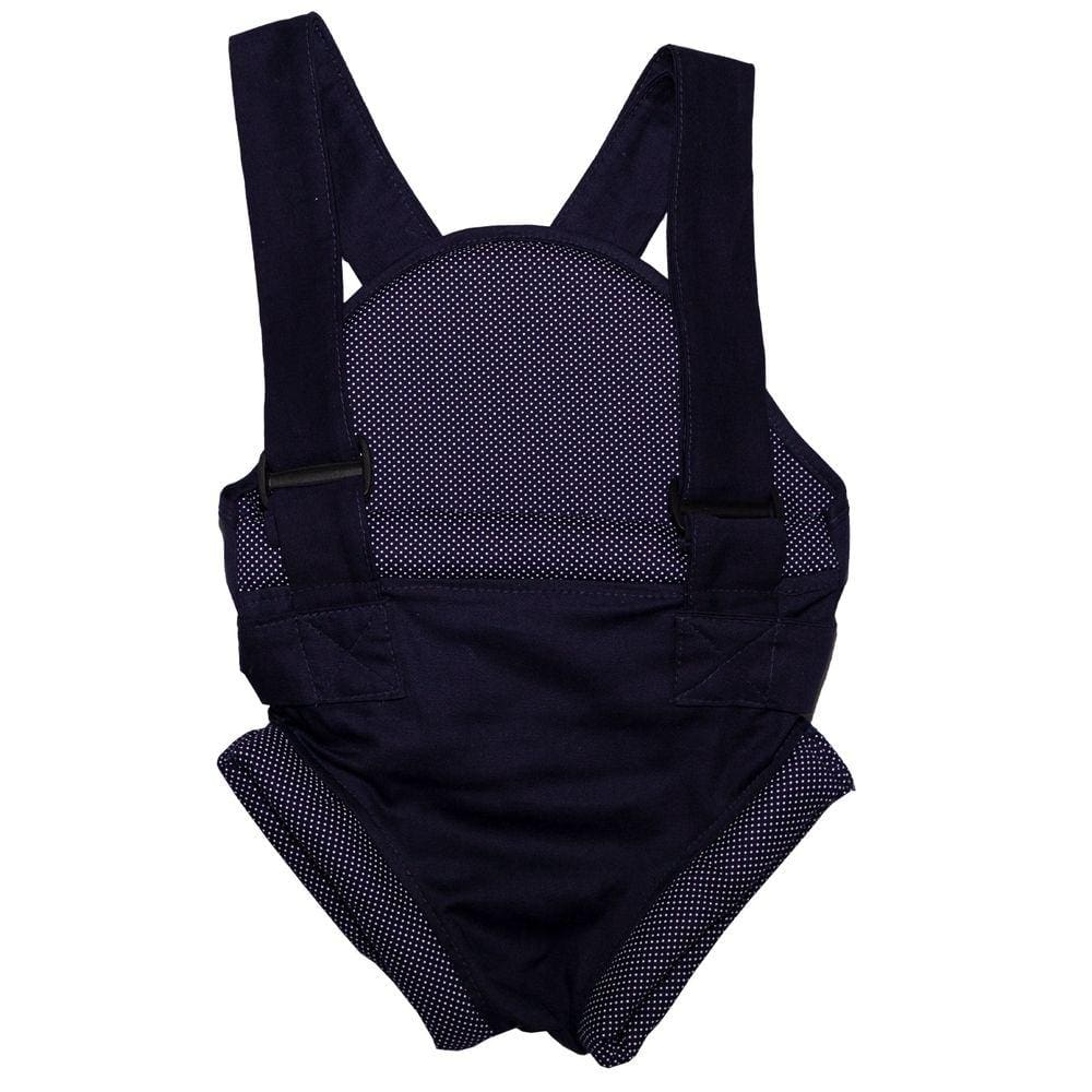 Canguru De Bebê Bublim Baby 100% Algodão Tamanho Único Azul Marinho +3 Meses