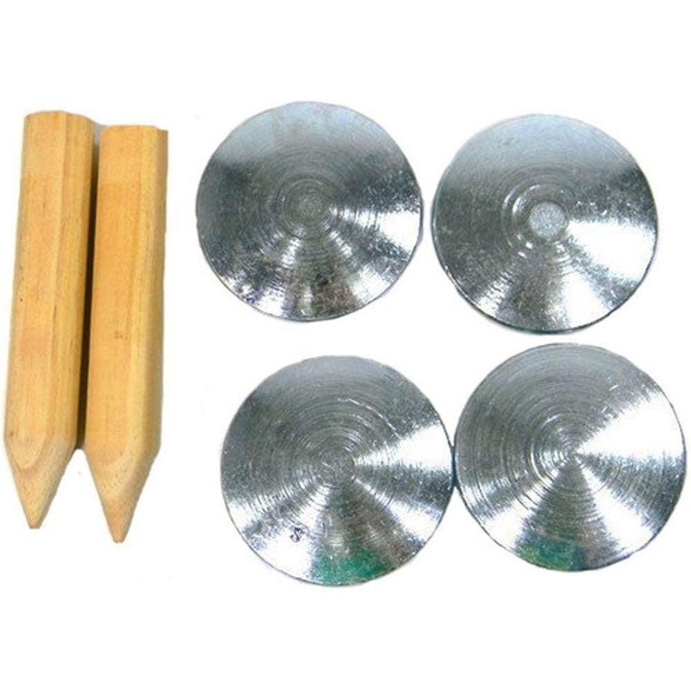 Jogo De Malha Praia Campo Cromada Conjunto Popular